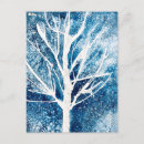 Recherche de bouleau blanc cartes postales Neige