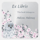 Recherche de hibou assiettes Ex libris