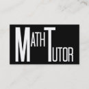 Recherche de professeur de maths cartes visite Professionnel
