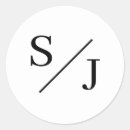 Recherche de logo mariage autocollants Monogramme