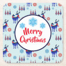 Recherche de rennes dessous de verres Scandinave