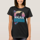 Recherche de walrus tshirts Rétro
