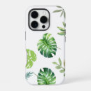 Recherche de feuille de monstera iphone coques Toute personne