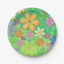 Recherche de années 60 assiettes Floral