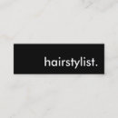 Recherche de modèle styliste mode cartes visite Salon