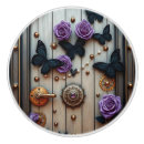 Recherche de violet boutons et poignées de porte Noir