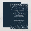 Recherche de diamants mariage invitations Argent