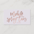 Recherche de mobile spray tan cartes visite Moderne