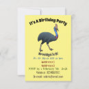 Recherche de oiseaux de bande dessinée invitations Pour enfants