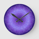 Recherche de style mandala horloges Floral