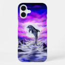 Recherche de dauphins iphone coques Violet