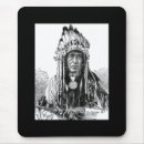 Recherche de chef indien tapis souris Indiens