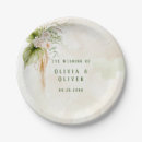 Recherche de olive green paper assiettes Géométrique