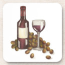 Recherche de merlot dessous de verres Rouge