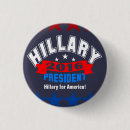Recherche de campagne de hillary clinton badges Élection