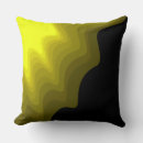 Recherche de noir jaune coussins Tendance