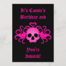 Recherche de gothique anniversaire invitations Élégant