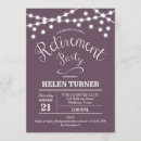 Recherche de rustic retirement party invitations Retraite