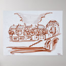 Recherche de dessin ville art Rivière