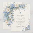 Recherche de hortensias bleus invitations Mariée