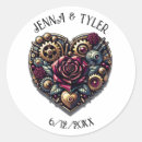 Recherche de steampunk mariage autocollants Fleurs