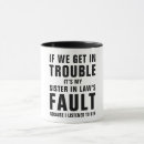 Recherche de ma belle soeur tasses Humour