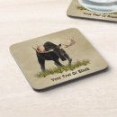 Recherche de taureau dessous de verres Brun