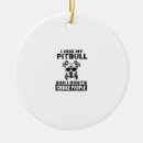 Recherche de chiot de pitbull ornements Dog