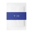 Recherche de bleu royal bandeaux de faire part Moderne