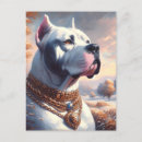 Recherche de dogo argentino cartes postales Chien