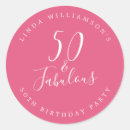 Recherche de pink envelope sceaux autocollants 50 et fabuleux