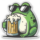 Recherche de crapaud drôle autocollants Animal