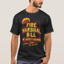 Recherche de sécurité incendie tshirts Pompier