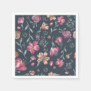 Recherche de motif vintage serviettes Botanique
