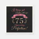 Recherche de 75 ans serviettes Drôle