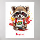 Recherche de raton laveur bébé posters Pour enfants