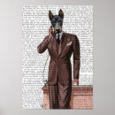 Recherche de dobermann posters Antique