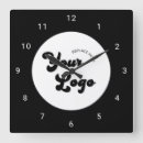 Recherche de minimaliste horloges Votre logo ici