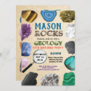 Recherche de partie de géologie invitations Rock