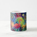 Recherche de peinture de flamant tasses Rose