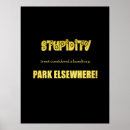 Recherche de stupidité posters Humour