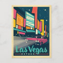 Recherche de las vegas vintage cartes postales Illustration
