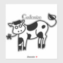 Recherche de vache holstein autocollants Bétail