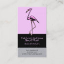 Recherche de flamant rose cartes visite De