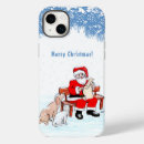 Recherche de noël de chien iphone coques Animal