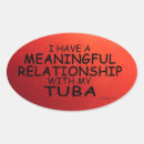 Recherche de tubas autocollants Joueur de tuba