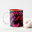 Recherche de abstrait rouge tasses Peint à la main