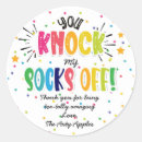 Recherche de chaussettes autocollants Coloré