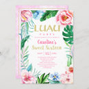 Recherche de hawaiian luau 16ans anniversaire invitations Sweet sixteen