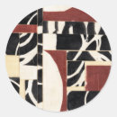 Recherche de motif abstrait autocollants Collages